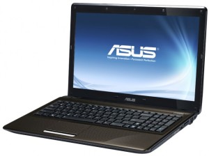 שיחזור הגדרות יצרן במחשב נייד מסדרת Asus K52